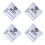 4Stk WiFi Passwort Schild Wandaufkleber 7