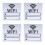 4Stk WiFi Passwort Schild Wandaufkleber 8