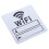 4Stk WiFi Passwort Schild Wandaufkleber 2