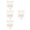 4Stk Makramee Wandnetz Für Plüschtiere Beige Kinderzimmer Organizer 5