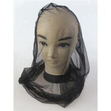 4Pcs Ultra Fine Black Mesh Beekeeper Hat Net for Insect Protection