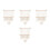 4Stk Makramee Wandnetz Für Plüschtiere Beige Kinderzimmer Organizer 6