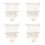 4Stk Makramee Wandnetz Für Plüschtiere Beige Kinderzimmer Organizer 7