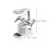 2Pcs Magnifier Welding Stand LED Light White with ABS Frame 10
