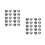 100Stk Hohle Cupcake Wrapper , Papier, Halloween Party 4