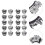 100Stk Hohle Cupcake Wrapper , Papier, Halloween Party 11