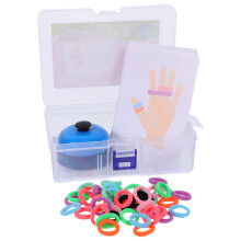 2Sets Kreative Finger Ring Spielzeuge Kinder Lernspielzeug Mehrfarbig