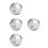 4Stk Edelstahlplatte Geschirrschale Serviertablett Silber 6