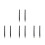 8Stk 6-Core Flachleitung Telefonkabel Robust Stabil 6