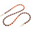4Pcs Multi Plastic Beaded Phone Lanyards Durable Decorative Bag Chains 2