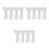 12Pièces Câble De Recharge Tpe Pour Water Flosser Usage 4