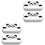 4Pcs Small Metal Storage Boxes with Lid Multi Color Cookie Containers 5