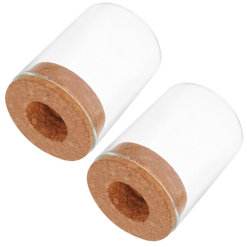 8Pièces Vase De Culture Hydroponique En Transparent Compact 1