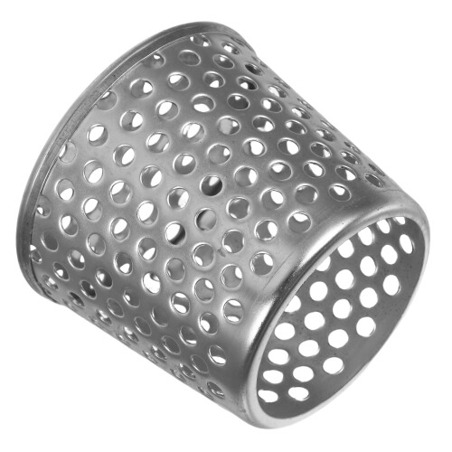 2Pièces Grille D’évacuation Inox Pour Tuyau Conique Argenté Robuste
