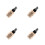 4Pièces Crème Teintée Hydratante Beige Liquide Pour 6