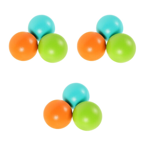 9Pièces De Croquet En Bois Durable Pour Extérieure 2