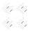 100Pièces Fixations Clips Pour Panneaux Verre 4Mm 8