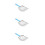 3Pièces Pelle Litière Chat Maillage Acier Portable 2