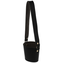 2Pièces Étui De Protection En PU Pour Tasse Café Avec Noir