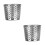 2Pièces Grille D’évacuation Inox Pour Tuyau Conique Argenté Robuste 6