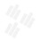 30Pièces Capuchons Transparent Clavier Plastique Usage Protection 6