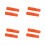 8Pièces Kit Adaptateur Balai Orange Résistant Usage 4