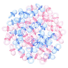 300Pièces Ornements Acryliques Sucettes Miniatures Pour Bébé