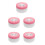 5Pcs Pink Puff Container Soft Plush for and Body Care 4
