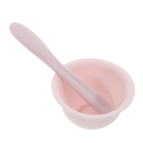 4Ensembles Bols Mélange Silicone Rose Pour DIY Et Spa 2