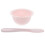 4Ensembles Bols Mélange Silicone Rose Pour DIY Et Spa 2