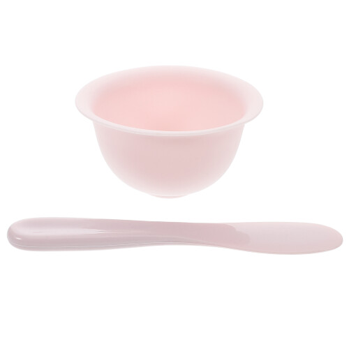 4Ensembles Bols Mélange Silicone Rose Pour DIY Et Spa 1