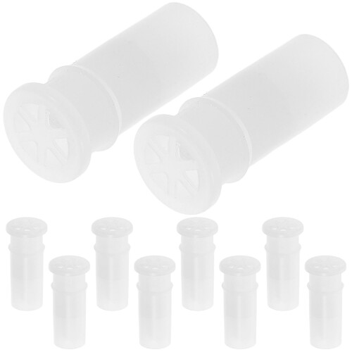 3St Witte Plastic Met Luide Voor Sport Training En Nood