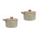 2Pcs Multi Use Ceramic Steam Egg Pot and Stew Bowl with Lid for Home 10
