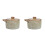 2Pcs Multi Use Ceramic Steam Egg Pot and Stew Bowl with Lid for Home 4