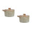 2Pcs Multi Use Ceramic Steam Egg Pot and Stew Bowl with Lid for Home 6