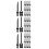 120Pcs Multiuse Computer Keyboard Dust Cleaning Brush Portable Black 9