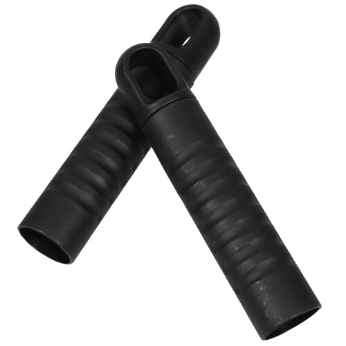 10Pcs Antislip Black Broom Handle Covers Mop Rod End Caps Replacement 1