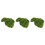 3Pcs Light Green Cotton Thread Miniature Vines Realistic Model Scenery 7