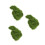 3Pcs Light Green Cotton Thread Miniature Vines Realistic Model Scenery 6