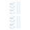 48Pcs Sky-Blue Acrylic Mini Rocking Shower Table Scatter 9