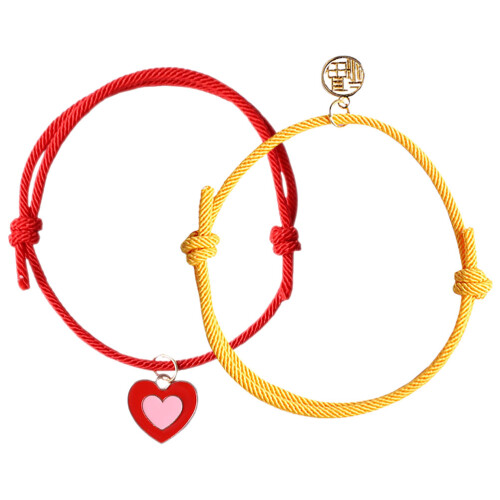 4Pcs Pet Cat Necklaces Adjustable Handmade Collars with Heart Pendant 1