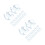 48Pcs Sky-Blue Acrylic Mini Rocking Shower Table Scatter 7