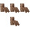 12Pcs Reptile Terrarium Bark Decor Natural Brown Tree Bark Background 3