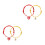 4Pcs Pet Cat Necklaces Adjustable Handmade Collars with Heart Pendant 7