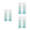6Pcs Silicone Lens Remover Inserter Tool Soft Applicator Light Green 6
