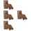 12Pcs Reptile Terrarium Bark Decor Natural Brown Tree Bark Background 7