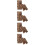 12Pcs Reptile Terrarium Bark Decor Natural Brown Tree Bark Background 8