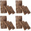 12Pcs Reptile Terrarium Bark Decor Natural Brown Tree Bark Background 5