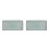 2Stk Blaue Sushi Platte Keramik Serviertablett 6