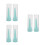 6Pcs Silicone Lens Remover Inserter Tool Soft Applicator Light Green 9